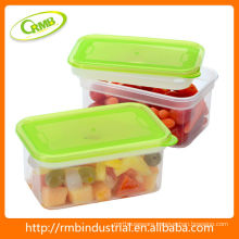 plastic transparent food contain(RMB)